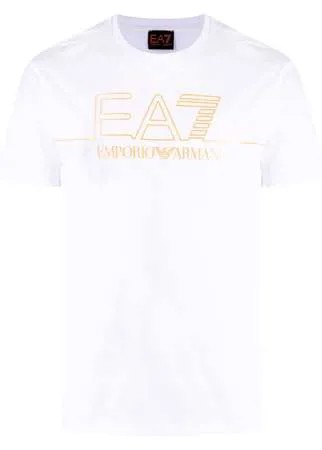Ea7 Emporio Armani футболка с логотипом