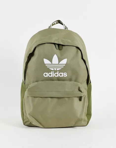 Рюкзак цвета хаки adidas Originals adicolor-Зеленый цвет