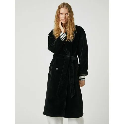 Пальто KOTON, размер 38, черный