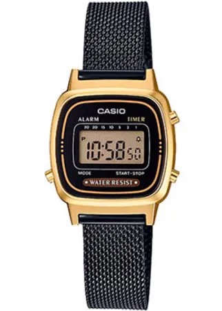 Японские наручные  женские часы Casio LA670WEMB-1E. Коллекция Vintage