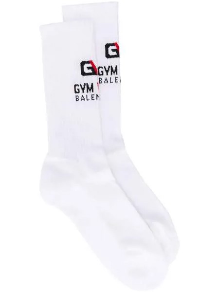 Balenciaga носки Gym с логотипом