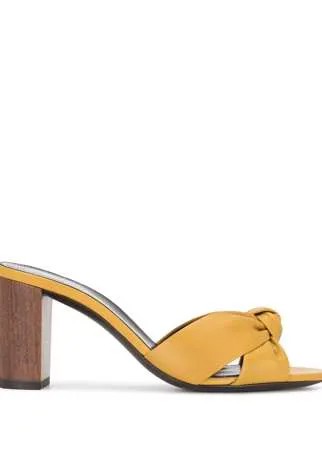 Saint Laurent мюли Bianca 75