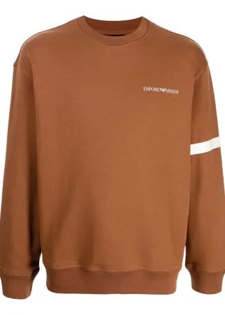 Emporio Armani толстовка с длинными рукавами и логотипом