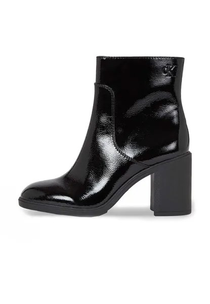 Ботильоны MID BLOCK HEEL BOOT NAPLAK WN Calvin Klein Jeans, тройной черный