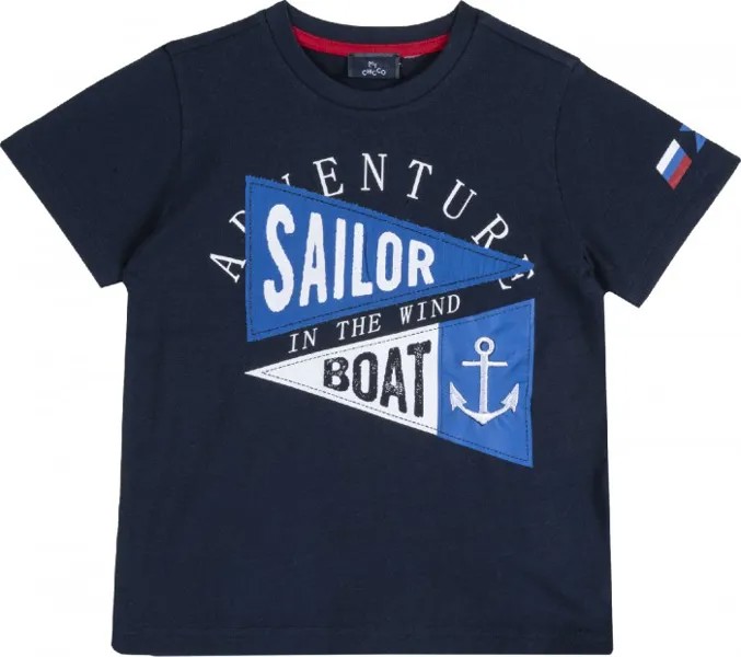Chicco Футболка для мальчика Sailor Boat