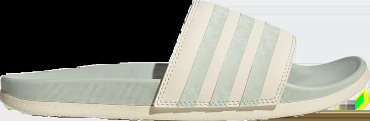 Сандалии Adidas Wmns Adilette Comfort Slide 'White Linen Green', зеленый