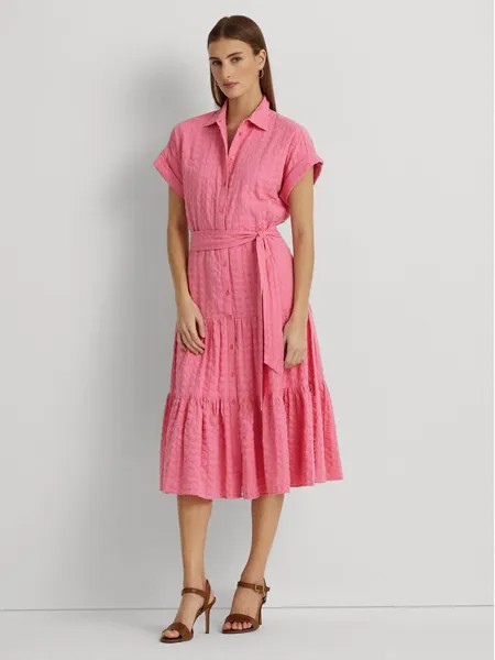 Платье на каждый день, стандартного кроя Lauren Ralph Lauren, розовый