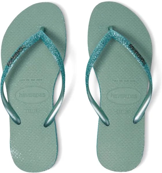Шлепанцы Slim Sparkle II Flip Flop Sandal Havaianas, цвет Clay