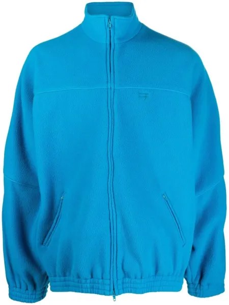 Balenciaga спортивная куртка оверсайз, синий