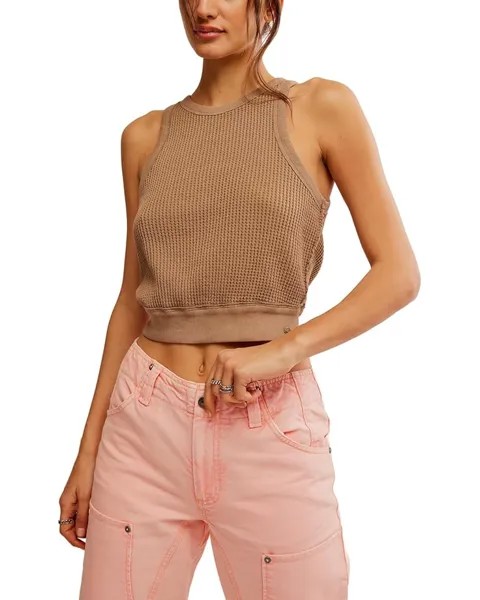 Топ Free People Vest Tank, цвет Cuban Sand