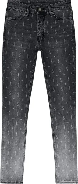 Джинсы Ksubi Van Winkle Allstar Fade 'Black', черный