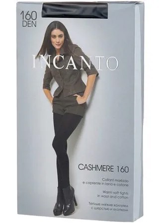 Колготки Incanto Cashmere, 160 den, размер 4, черный