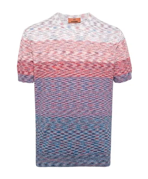 Трикотажная футболка с круглым вырезом Missoni, мультиколор
