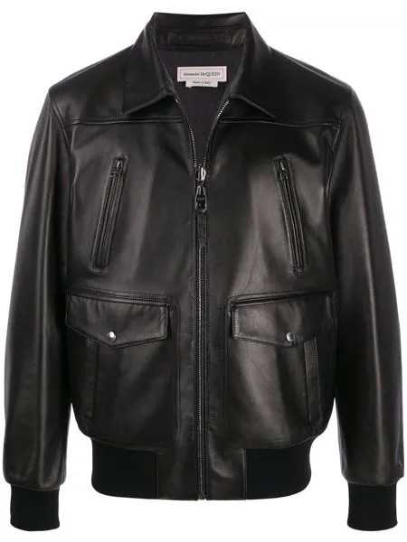 Alexander McQueen куртка с карманами
