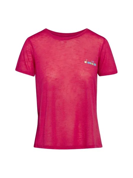 Футболка женская Diadora L. Ss T-Shirt Workout красная L