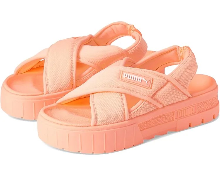 Сандалии PUMA Mayze Sandal, цвет Fizzy Melon/Puma White