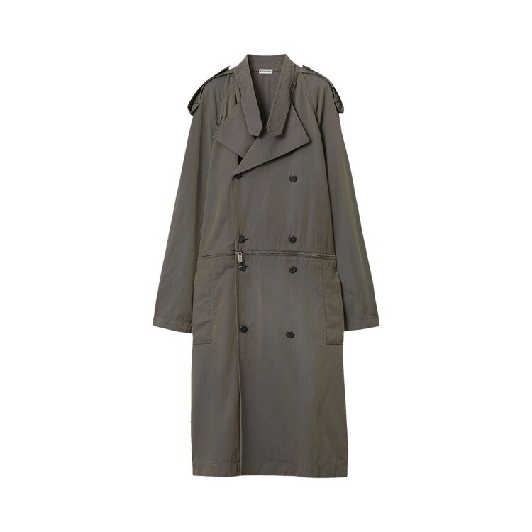Платье Burberry Trench Dress, серый