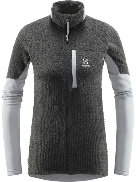 Спортивная флисовая куртка Haglöfs Touring, светло-серый