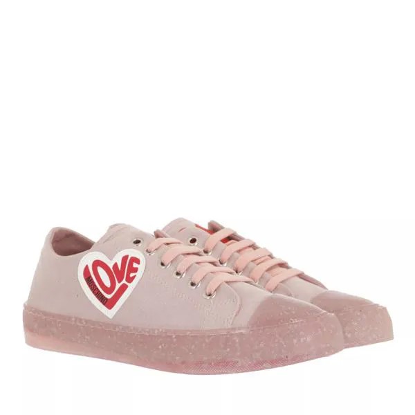 Кроссовки sneakerd eco30 suede pl Love Moschino, розовый