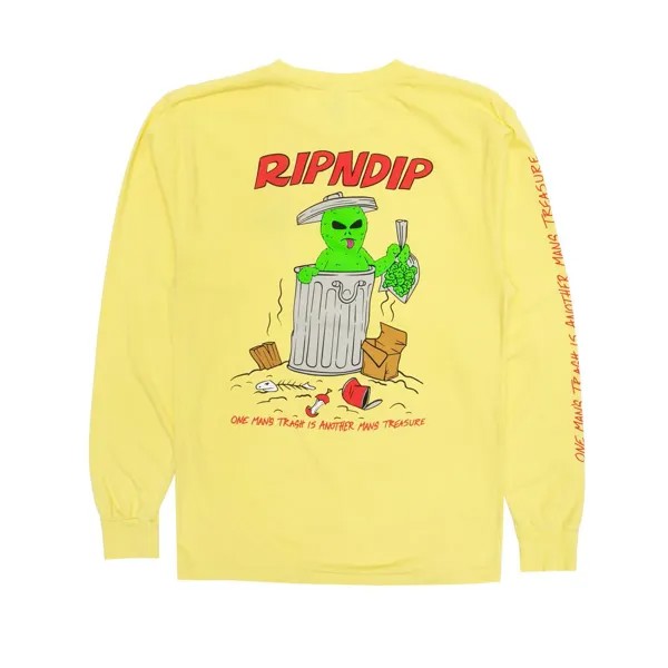 Лонгслив мужской Ripndip RND4335 желтый S