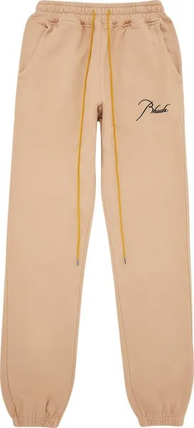 Спортивные брюки Rhude Sweatpant 'Sand', коричневый