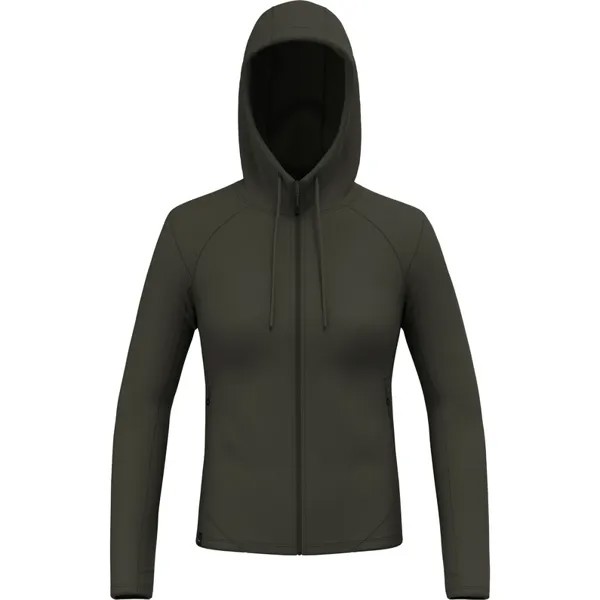 Женская куртка с капюшоном Fanes Merino Salewa, оливковый