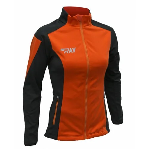 Куртка RAY, размер 46, оранжевый, черный