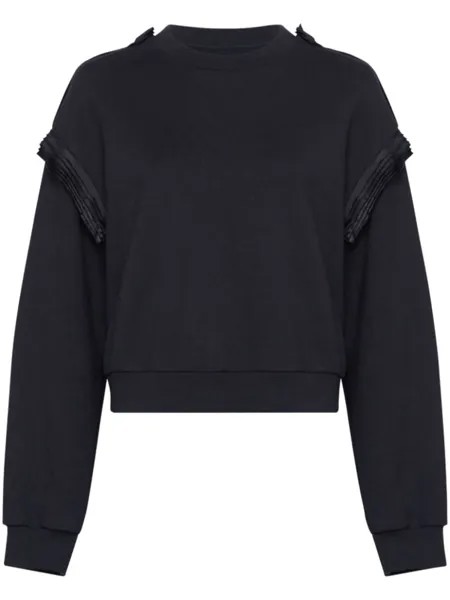 MM6 Maison Margiela толстовка из джерси, черный