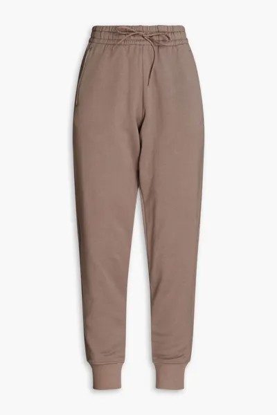 Спортивные брюки из французской хлопковой махры Y-3, серо-коричневый