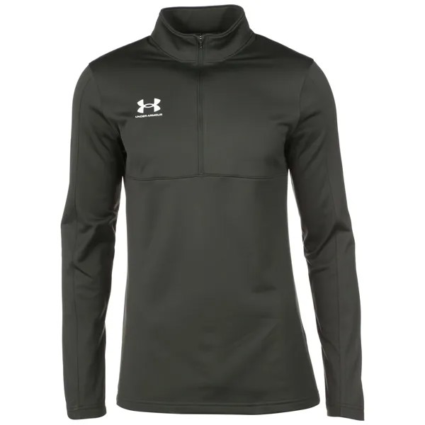 Лонгслив Under Armour Challenger Midlayer, темно зеленый/черный