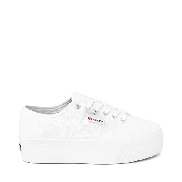 Кроссовки На Платформе Superga 2790, белый