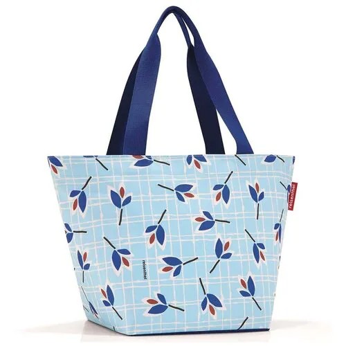 Сумка reisenthel Shopper M Leaves Blue ZS4064