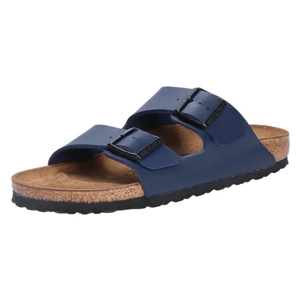 Мюли Birkenstock Tieffußbett Pantolette ARIZONA SCHMALE FORM, темно синий