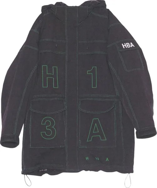 Куртка Hood By Air Down Jacket 'Black', черный