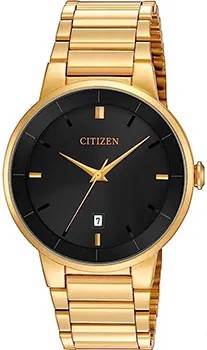 Японские наручные  мужские часы Citizen BI5012-53E. Коллекция Basic