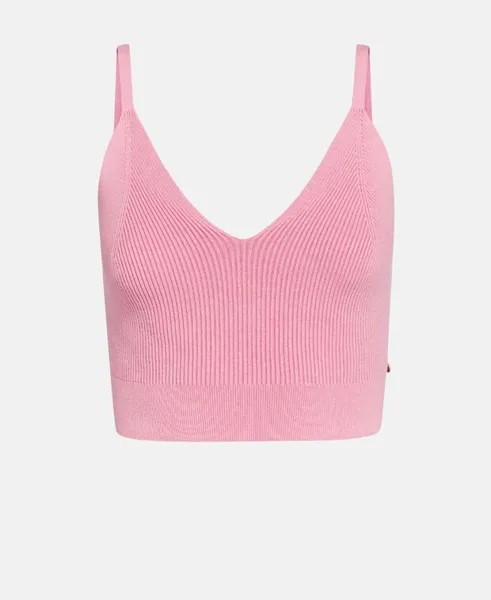 Вязаный топ Scotch & Soda, фуксия