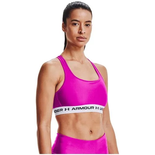 Бра Under Armour Crossback Mid Bra Розовый Xs 1361034-660
