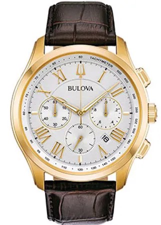 Японские наручные  мужские часы Bulova 97B169. Коллекция Classic