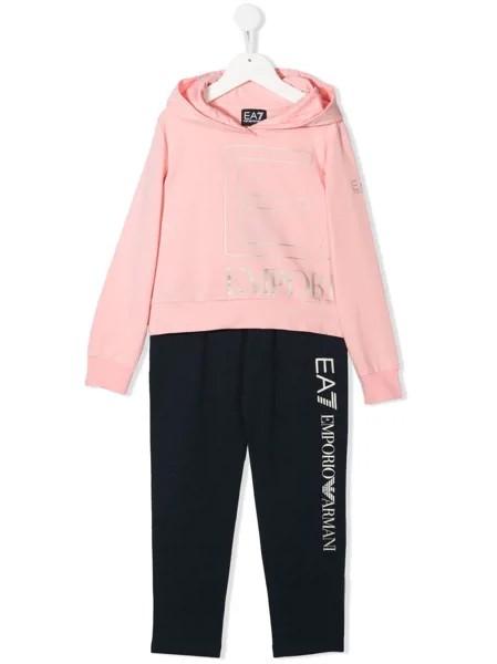 Emporio Armani Kids спортивный костюм с логотипом