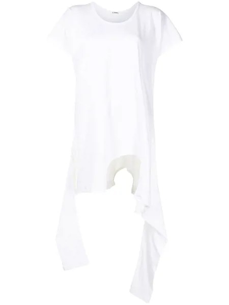 Yohji Yamamoto oversized draped T-shirt