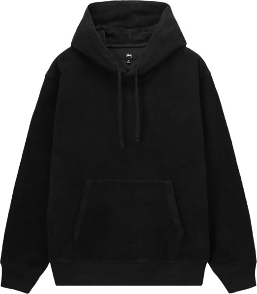 Худи Stussy Inside Out Fleece Hoodie 'Black', черный