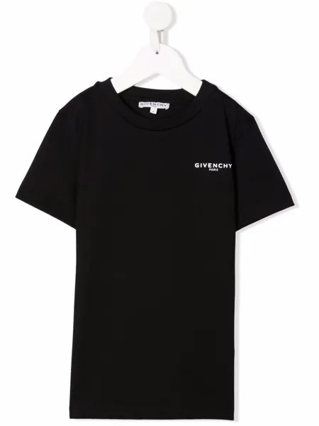 Givenchy Kids футболка с логотипом