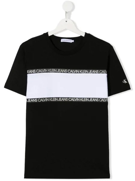 Calvin Klein Kids футболка с логотипом
