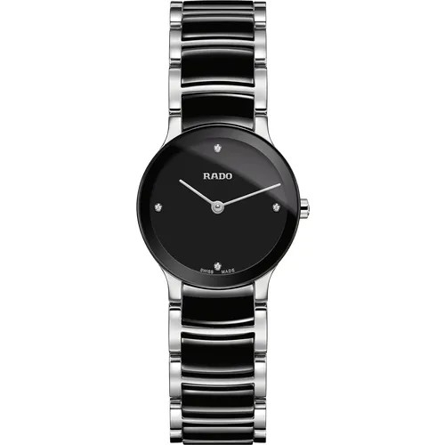 Наручные часы RADO Centrix Diamonds R30191712, черный