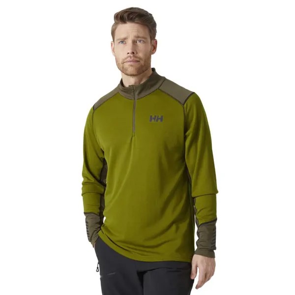 Футболка с длинным рукавом Helly Hansen Lifa Active, зеленый