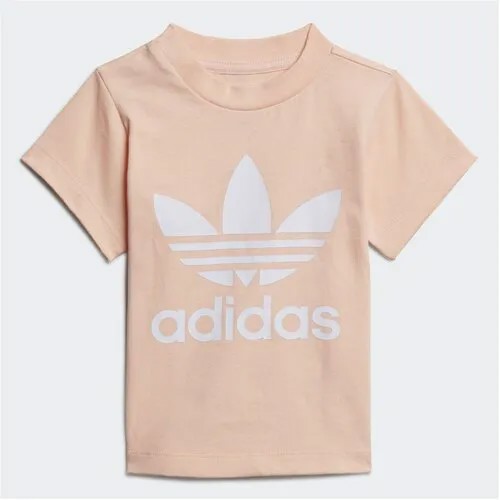 Футболка adidas Originals, размер 86, оранжевый