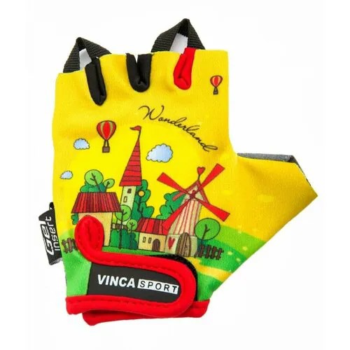 Перчатки  Vinca Sport, желтый