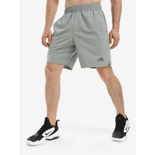 Шорты спортивные ATHLEX, размер 60, gray