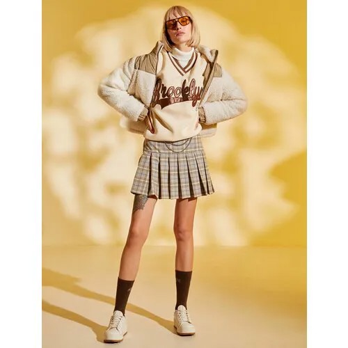 Куртка KOTON, размер 34, light beige