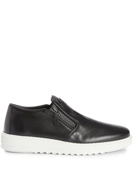 Giuseppe Zanotti лоферы Cooper с логотипом, черный